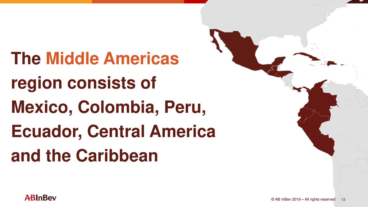 AnheuserBusch InBev SA/NV 2019 Q2 Results Earnings Call Slides