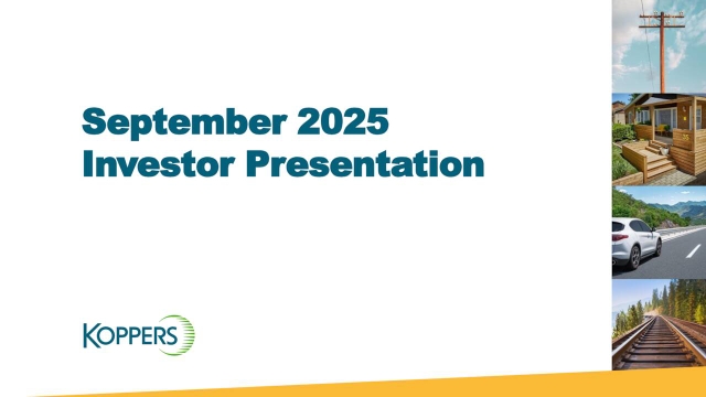 Koppers Holdings Inc. (KOP) Special Call - Slideshow (NYSE:KOP) 2025-10 ...