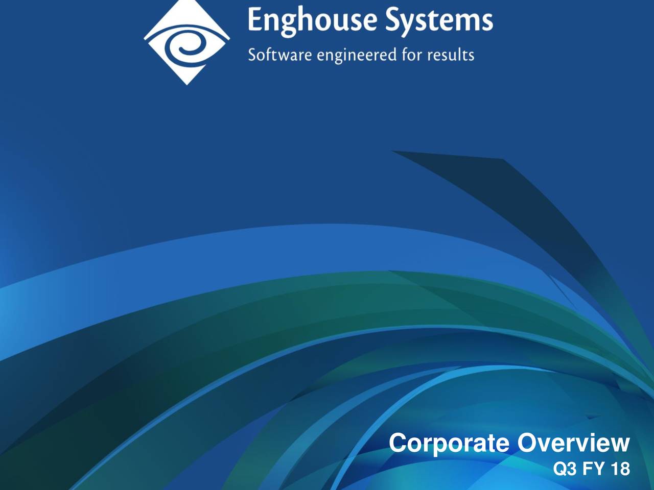 Enghouse Systems Ltd. 2018 Q3 - Results - Earnings Call Slides (OTCMKTS ...