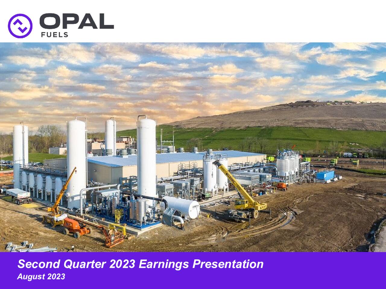 OPAL Fuels Inc. 2023 Q2 Results Earnings Call Presentation (NASDAQOPAL) Seeking Alpha