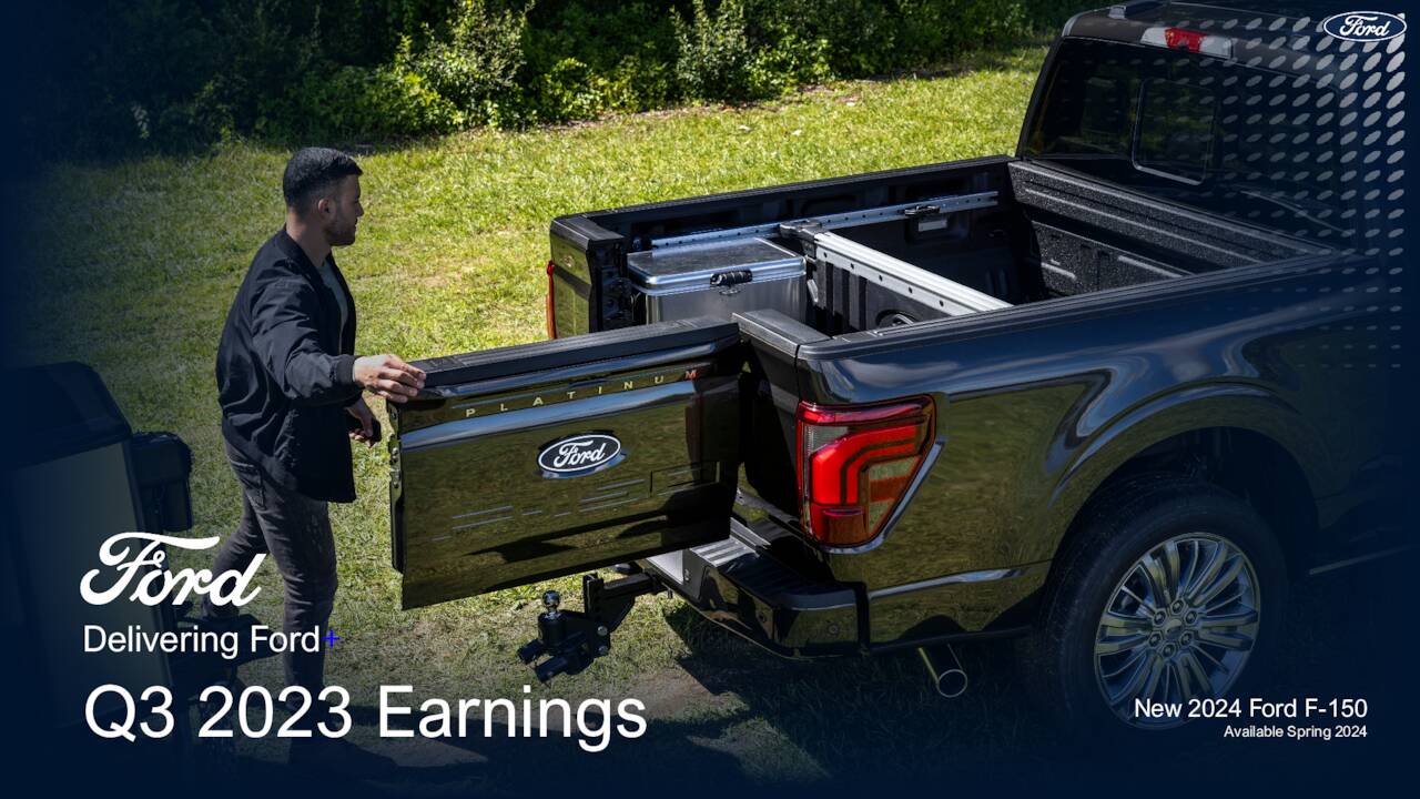 Ford Motor (F) earnings Q3 2023